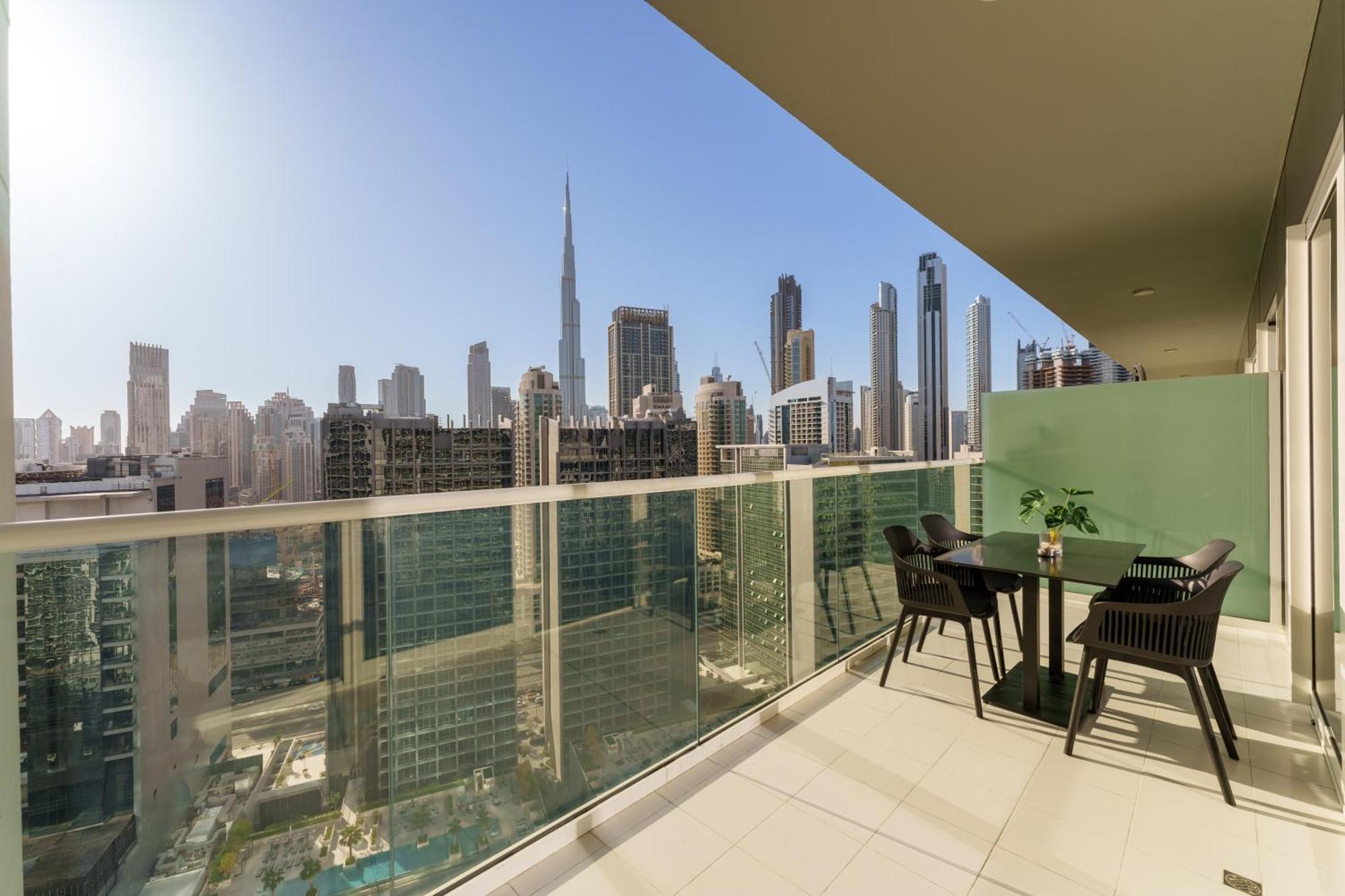 Contemporary With Burj Khalifa View *