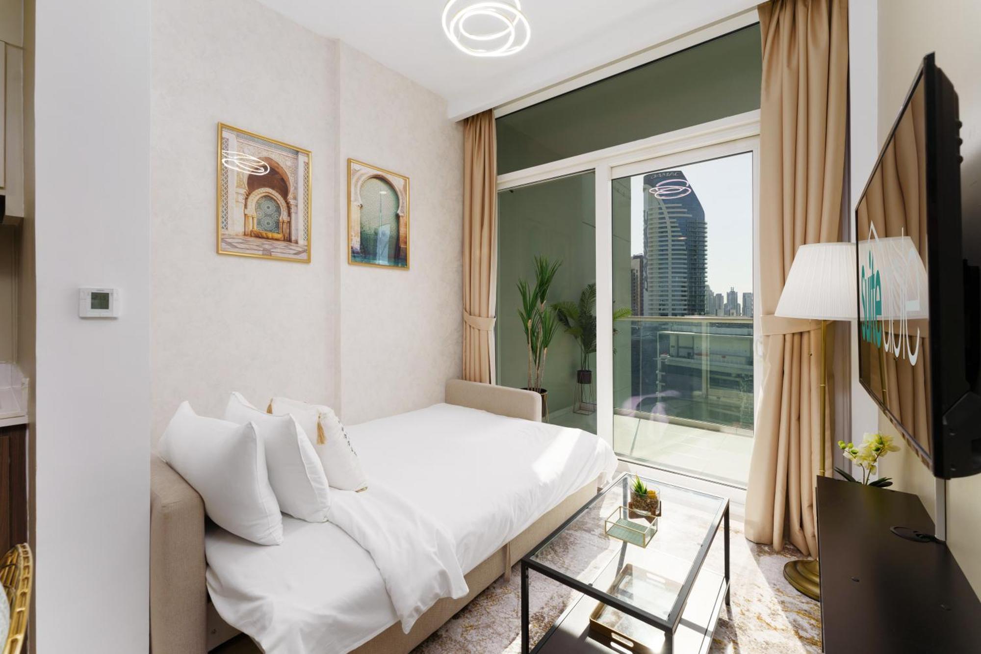 Contemporary With Burj Khalifa View * Dubai