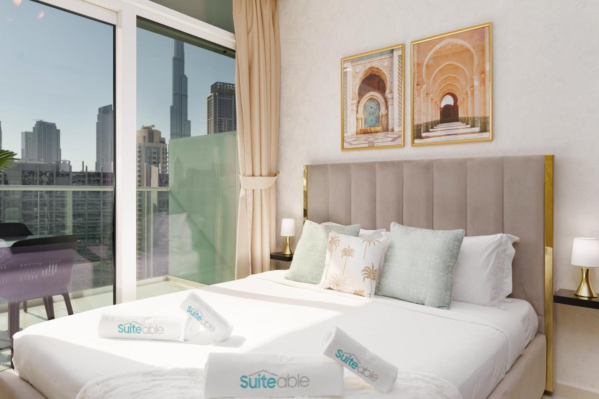 Contemporary With Burj Khalifa View *